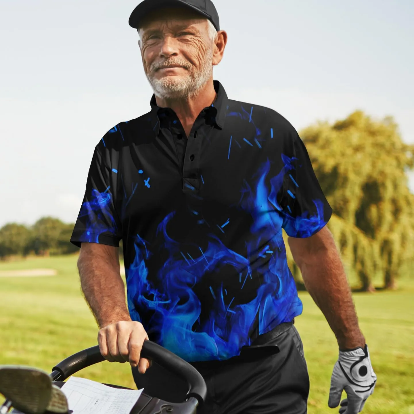 Colorful Polo Shirts for Men Casual Mens Polo Shirts Short Sleeve Golf Shirts for Men