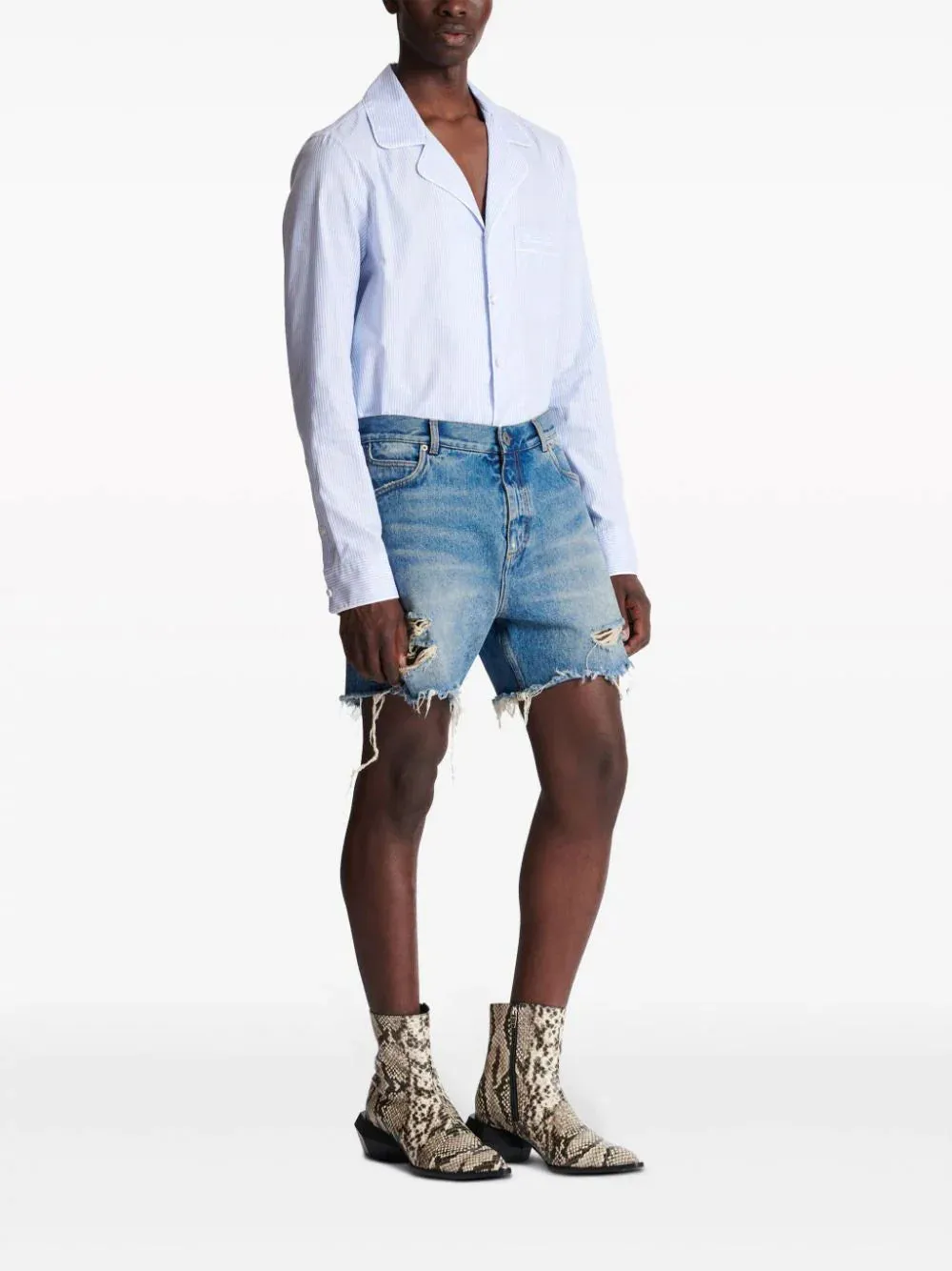 Destroy Denim Shorts
