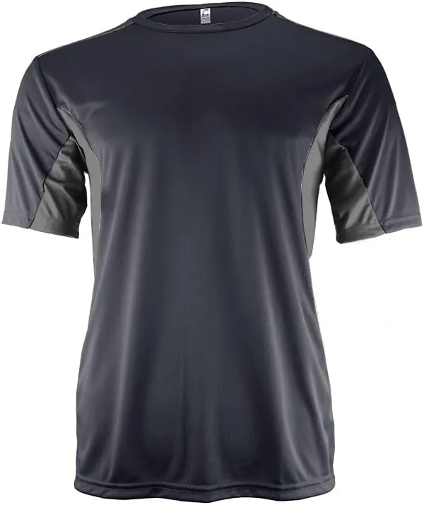 Epic Adult Color Block Performance Crew T-Shirt