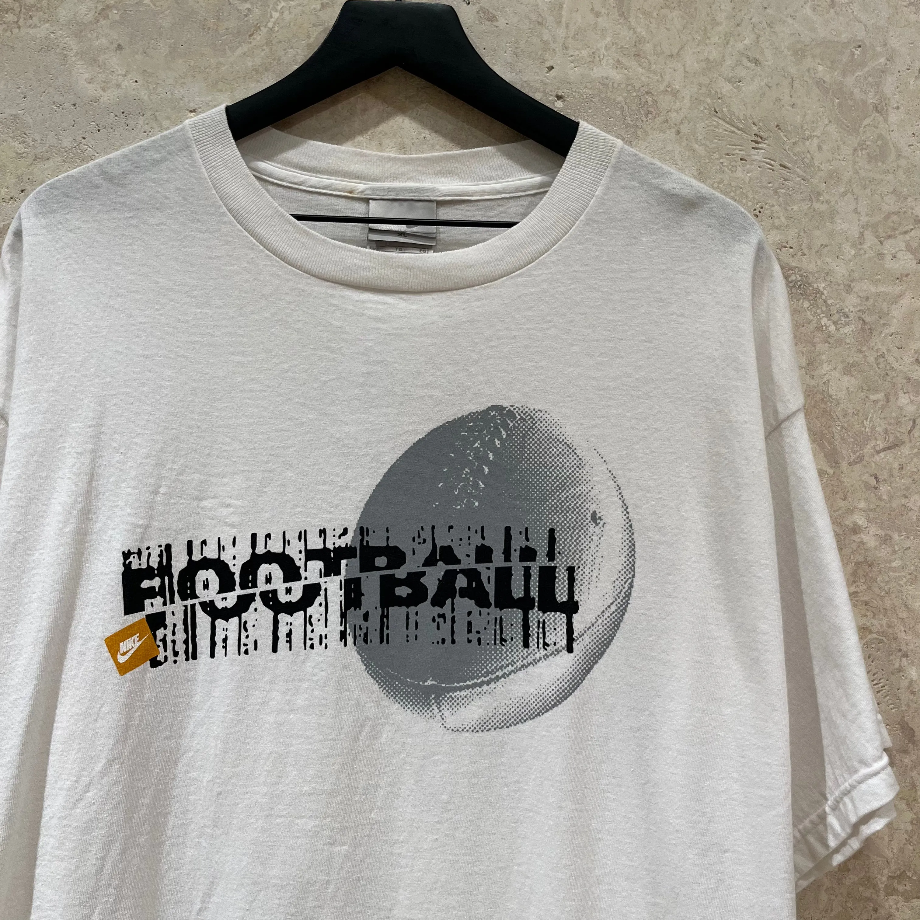 GA 2000s Nike Football White T Shirt Size XL