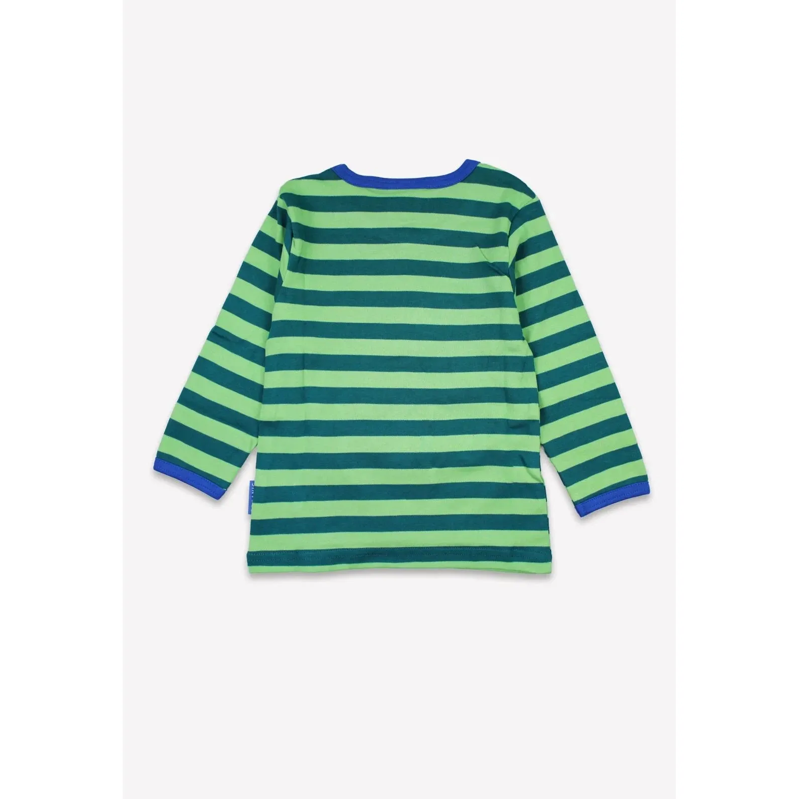 Green Tonal Dinosaur Applique Long Sleeve Shirt