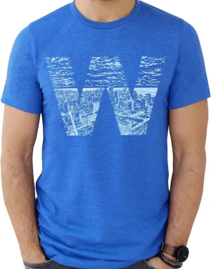 Hand-Drawn W Skyline T-Shirt