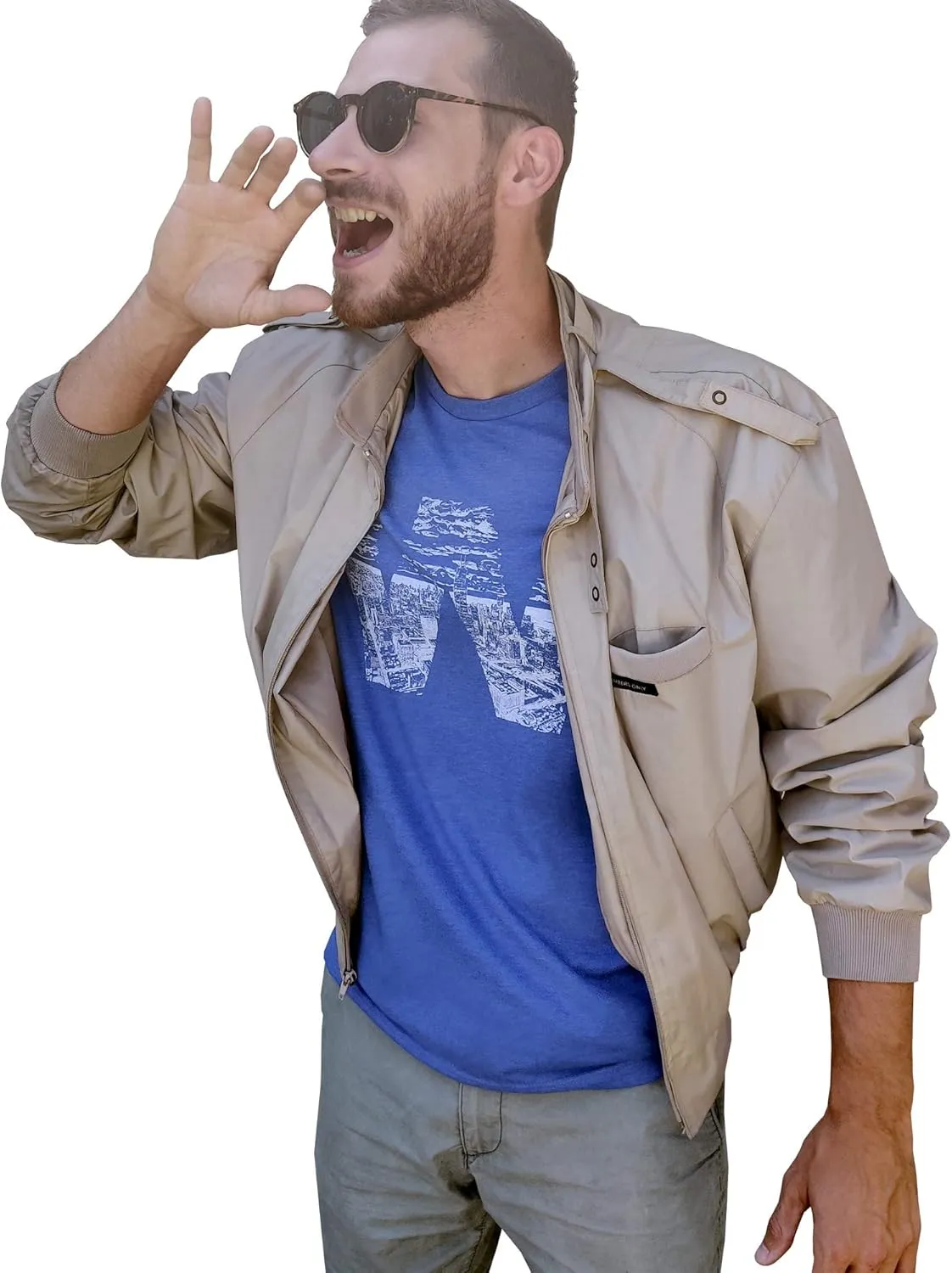 Hand-Drawn W Skyline T-Shirt