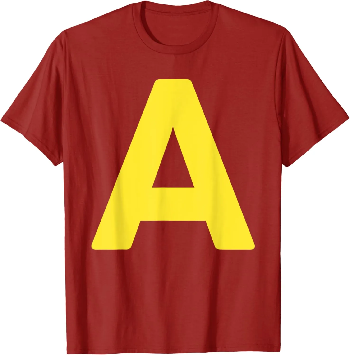 Letter A Funny Matching Halloween Costume T-Shirt