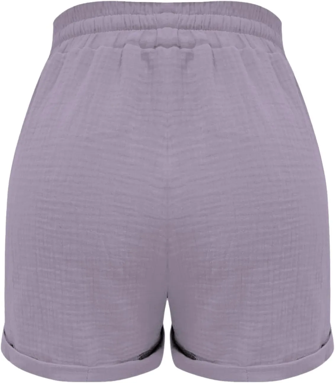 Linen Shorts for Women Dressy High Waisted Wide Leg Tailored Shorts Business Casual Work Shorts Pants with Pockets