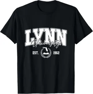 Lynn Retro University Design for Men Women T-Shirt