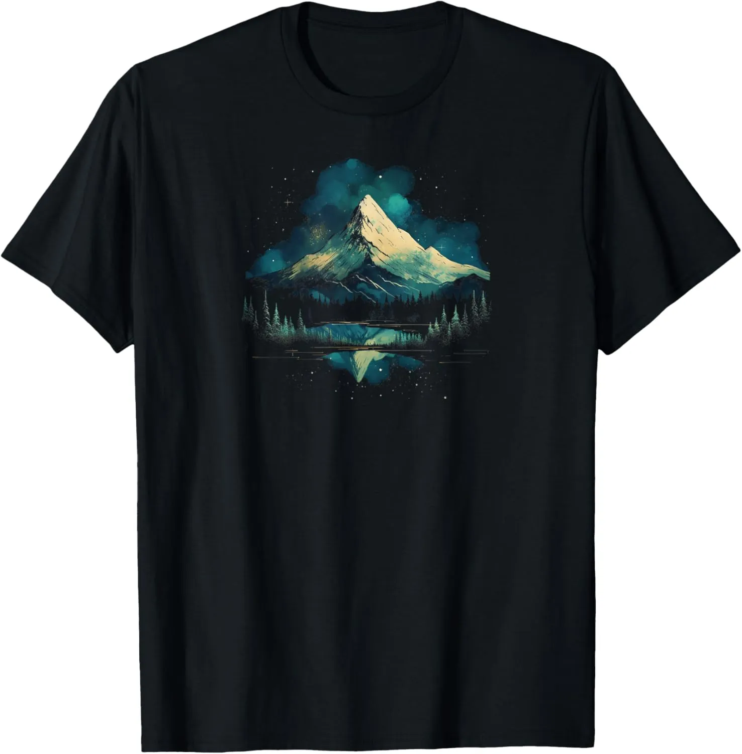 Serene Mountain Landscape T-Shirt
