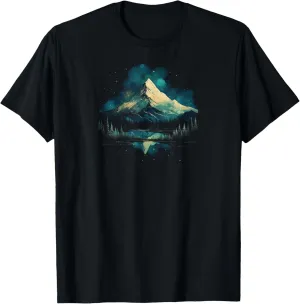 Serene Mountain Landscape T-Shirt