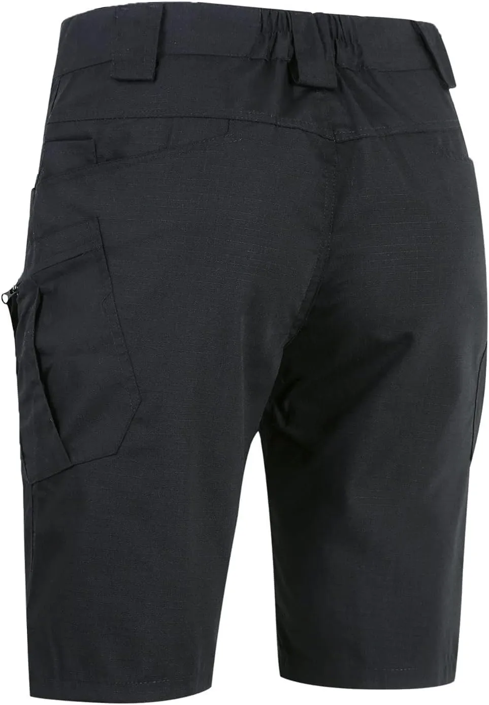 Tactical Shorts for Men Flex Waist Relaxed Fit Work Cargo Shorts Waterproof Hunting Fishing Shorts with Pockets