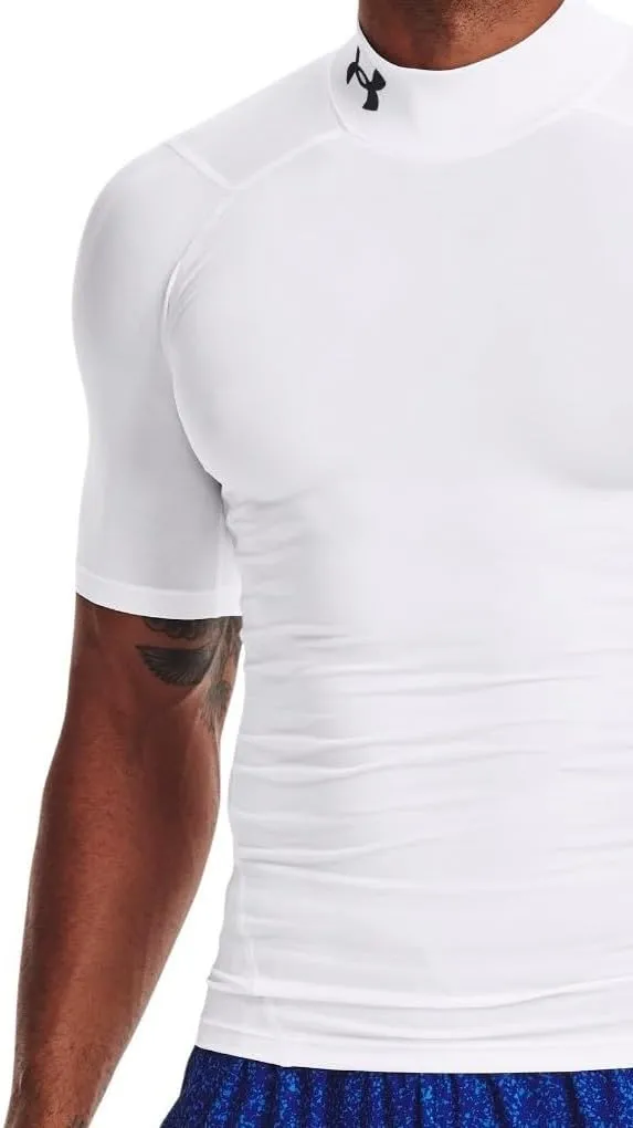 Under Armour Men's HeatGear Comp Mock Short Sleeve T-Shirt