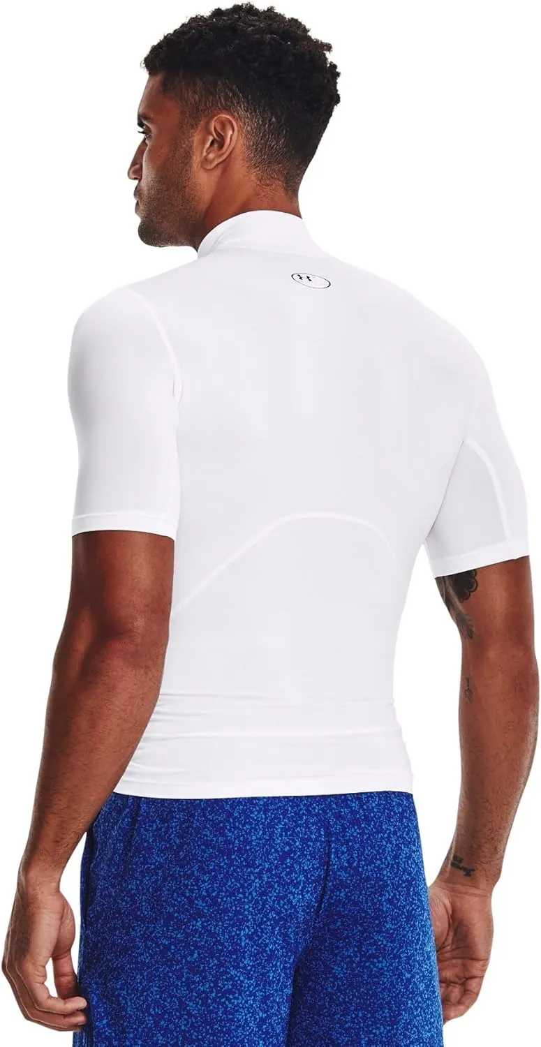 Under Armour Men's HeatGear Comp Mock Short Sleeve T-Shirt
