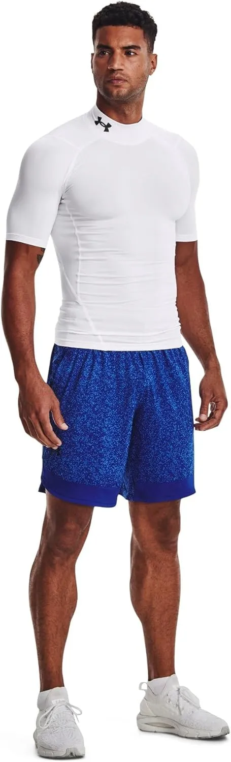 Under Armour Men's HeatGear Comp Mock Short Sleeve T-Shirt