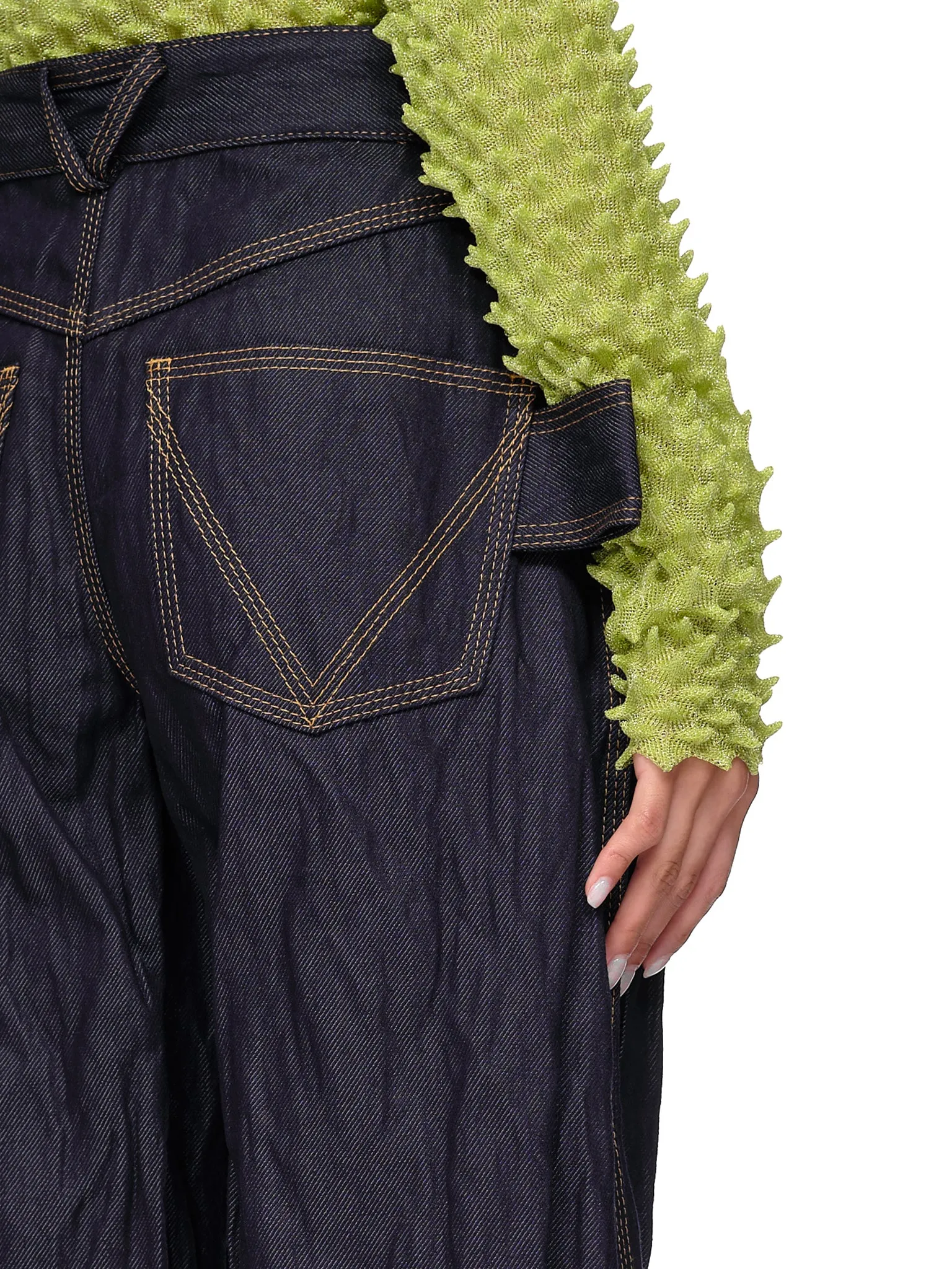 Wide Leg Jeans (696629V1VA0-3399-INDIGO)
