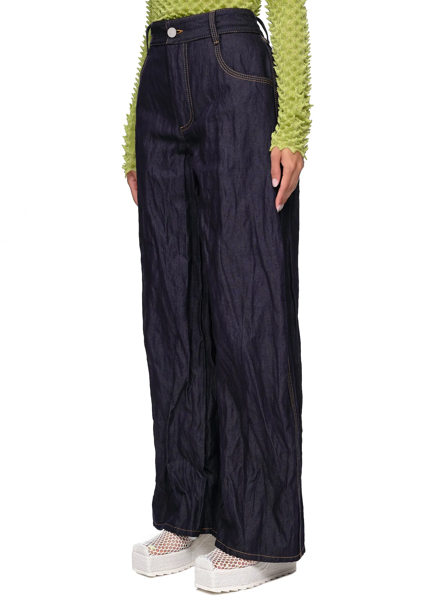 Wide Leg Jeans (696629V1VA0-3399-INDIGO)